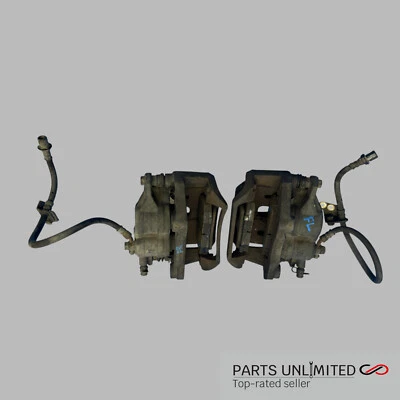 92-97 Lexus SC400 OEM Front Left & Right side brake calipers w/ bracket & hose - Image 1 of 4