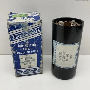 Baldor S108-330 Regular Duty Kondensator 330VAC 108-130MFD - Bild 1 von 13