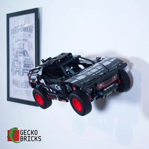 Ladrillos Gecko montaje en pared para Lego Technic Audi RS Q E-Tron 42160 - Imagen 1 de 8