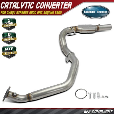 Left Side Catalytic Converter for Chevrolet Express 3500 GMC Savana 3500 08-13 - Image 1 of 4