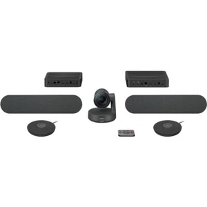 Logitech Rally Plus 960-001225 mit Graphit MicPod 4K PTZ Konferenzsystem - Bild 1 von 1