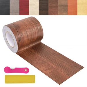2.4Inch x 32Ft Wood Grain Repair Tape for Tables Chairs Baseboards Doors Windows - Picture 1 of 9