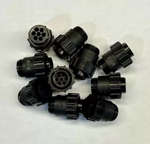 Lot of 10 TE Connectivity/AMP 211400-1 Size 13-7 Position CPC Reverse Plug - Picture 1 of 1