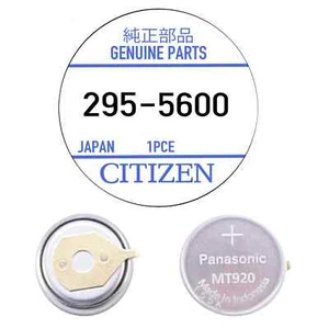 Condensador Batería Recargable Citizen Eco-Drive 295-56 295-5600 MT920 Sellado - Imagen 1 de 2
