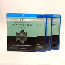 Downton Abbey Blu-Ray Disc  Series Season 1, 2,3 Box Set, DELUXE LIMITED EDITION