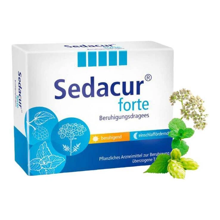 Sedacur® forte Beruhigungsdragees · 100 St · PZN 06876733