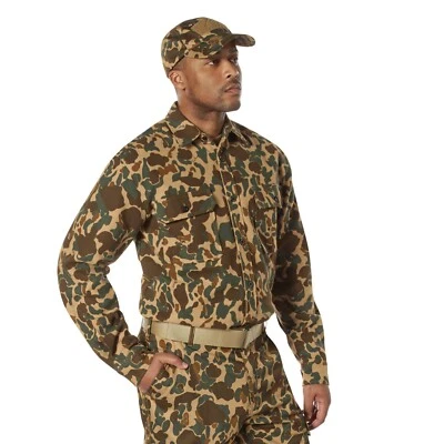 Rothco X Bear Archery Fred Bear Camo Flannel Shirt - Image 1 of 4