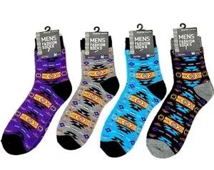 Southwest Native American Indianer Crew Socken - Bild 1 von 19
