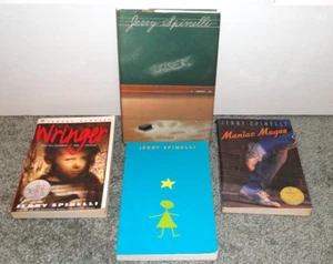 4 JERRY SPINELLI BOOKS, Includes 1st EDITION HARDBACK - "LOSER" + 3 PAPERBACKS - Picture 1 of 11