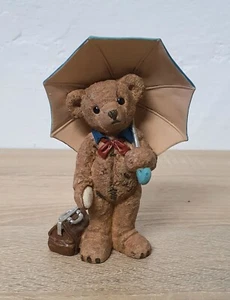 Figura de colección Oso Oso Oso Paraguas Gremio Vintage - Imagen 1 de 9