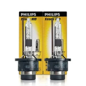 D2R PLUS Philips D2R OEM 4300K HID Xenon Headlight Bulbs | 85126+ | Pack of 2 - Picture 1 of 9