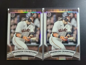 Brandon Crawford 2022 Topps Tribute #73 San Francisco Giants2! - Picture 1 of 5