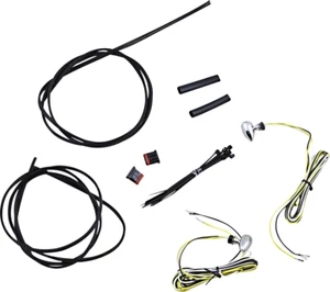 Custom Dynamics - CD-MICRO-AW-C - Micro Turn Signals - Dual - Amber/White - Chro - Picture 1 of 2