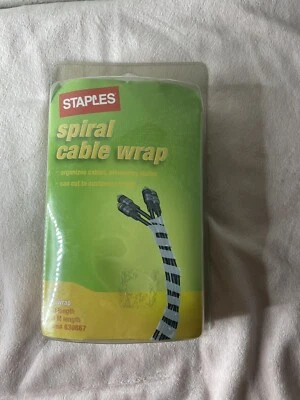 Staples 630867 8ft (2.4m) Length Spiral Cable Wrap - Image 1 of 4