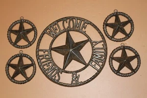 Mothers Day Gift Texas Ranch Home Porch Patio Decor Heartland Cast Iron - Picture 1 of 9