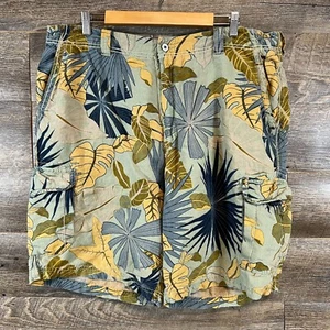 Tommy Bahama Relax Men's 100% Linen Blend Floral Chino Shorts Size 42 (W40 L10) - Imagen 1 de 7
