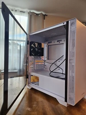 Estojo de computador Thermaltake S100 vidro temperado edição neve micro-ATX usado - Imagem 1 de 4