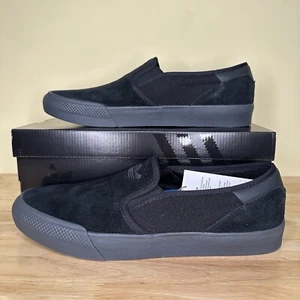Adidas Shmoofoil Slip x Mark Gonzales Triple Black Shoes Men’s Size 11.5 - Picture 1 of 12