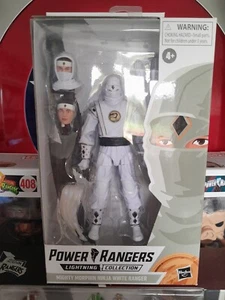Power Rangers Lightning Collection - Mighty Morphin' White Ninja Ranger - Picture 1 of 2