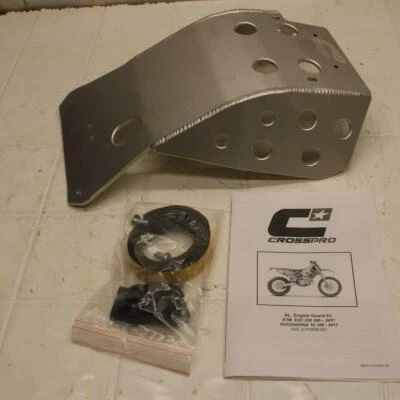 17 KTM 250 300 EXC CROSSPRO PROTETOR DE PLACA INFERIOR INFERIOR - Imagem 1 de 4