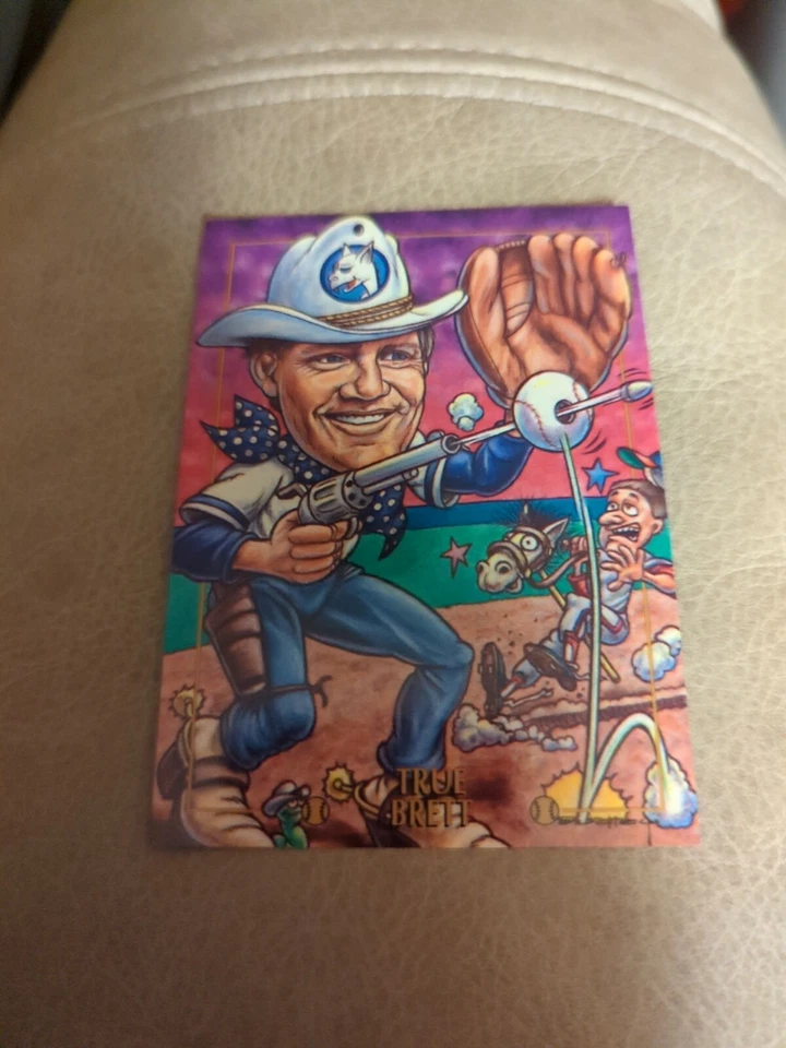 1993-95 Cardtoons George Brett True Brett #9 HOF - Image 1 of 2