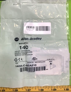 Allen Bradley 140A-C-AEA210 Normally Open Contact Block Bulletin 140A Contactor - Picture 1 of 5