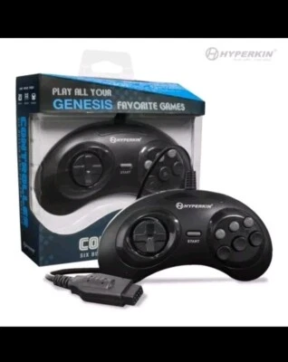 Genesis Hyperkin GN6 Premium Wired Controller - Retro Game Controller - Image 1 of 3