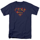 Superman "Super Distressed" T-Shirt - Regular Or Tank - To 5X