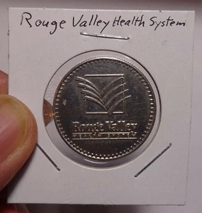 Rogue valley health system token, no cash value medal - Picture 1 of 2