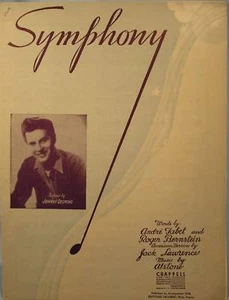 Vintage 1945 SYMPHONY Sheet Music JOHNNY DESMOND (O) - Picture 1 of 1