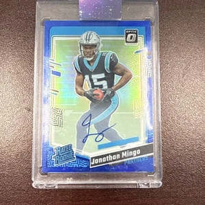 2023 Donruss Optic Blue Auto /99 #215 Jonathan Mingo - Bild 1 von 2