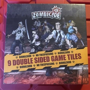 Zombicide: 9 Double Sided Game Tiles New Game Sealed - Picture 1 of 2