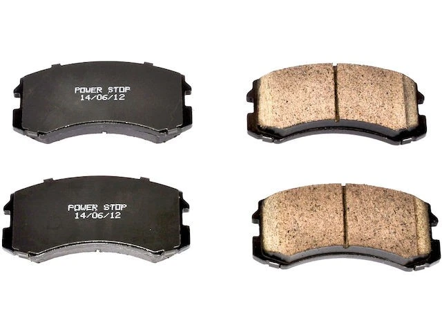 Front Brake Pad Set For 2002-2007 Mitsubishi Lancer 2003 2004 2005 2006 BP829DX - Image 1 of 1