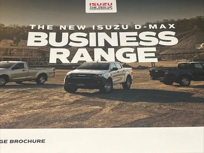 The Isuzu D Max Business Range Pick Up Car Sales Info Brochure 20 Pages - Image 1 of 3