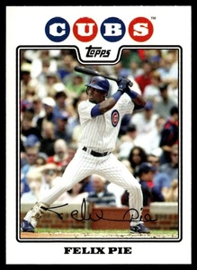 2008 Topps Felix Pie Chicago Cubs #6 - Picture 1 of 2