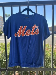New York Mets Adult Medium Gary Carter #8 1986 T-shirt - Picture 1 of 3
