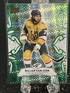 WILLIAM KARLSSON---2024-25 UD ICE --GRÜN----GOLDEN KNIGHTS---KOSTENLOSER VERSAND - Bild 1 von 2