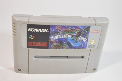 Turtles IV Turtles In Time Super Nintendo SNES PAL authentic (europe game) - Image 1 of 4