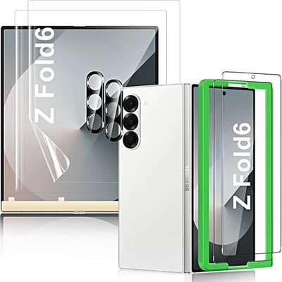 [2Set 6PCS]  for Samsung Galaxy Z Fold 6 Screen Protector, 2 Pack Inner Screen T - image 1 of 4