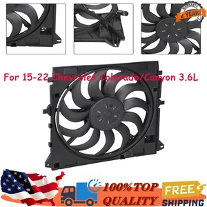 Radiator Cooling Fan for 2015-2022 Chevrolet Colorado GMC Canyon 3.6L 84188461 - Picture 1 of 15