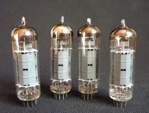 4 Stk. EL84 Tesla Output Pentode NEU. GEPRÜFT 45mA ±5% - Bild 1 von 3