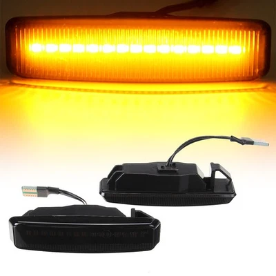 2 frecce laterali nere adatte per BMW Serie 5 Serie 5 E39 1996-2004 - Immagine 1 di 4