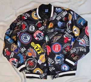 NBA x Ultra Game Multi Team Bomber Jacket NWT Size M! - Picture 1 of 4