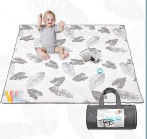 Baby Play Mat 49×49inch - Thick & Soft Baby Cushioned Playmat for Playpen - Picture 1 of 8