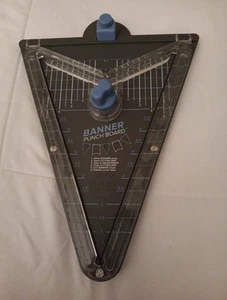 We R Memory Keepers-Banner Punch Board-Make Your Own Banners-1-8.5"-EUC - Picture 1 of 4