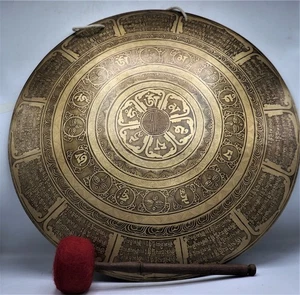 50 CM Gong-Tibetano Sonido Sanación Gong-Yoga Meditación Gong-Chakra Sanación Gong - Imagen 1 de 4