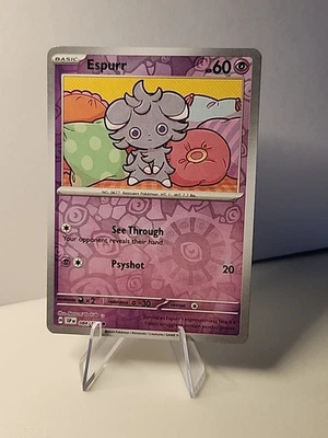 Espurr 084/191 Sv08: Surging Sparks Reverse Holo Pokémon TCG NM  - Image 1 of 2