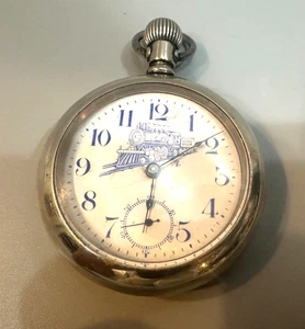 Amerikanische Gr. 18 Taschenuhr 57mm Anfang 1900 - Bild 1 von 10