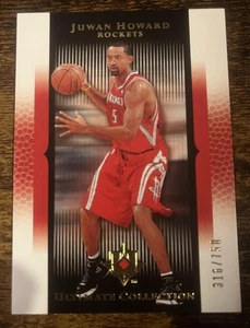 2005-06 UD Ultimate Collection #46 Juwan Howard SP #d /750! ROCKETS - Picture 1 of 2