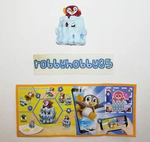 VU041 PINGUINO + BPZ KINDER SORPRESA ITALIA 2021/2022 ESPLORATORI APPLAYDU - Picture 1 of 1